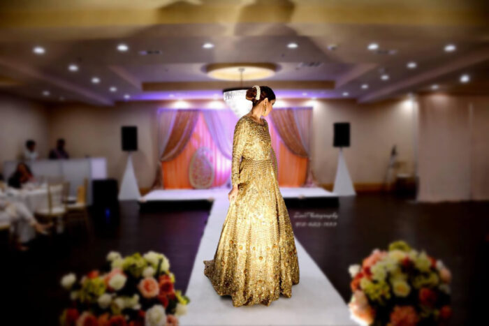 Gold Trail Bridal Gown - Image 2