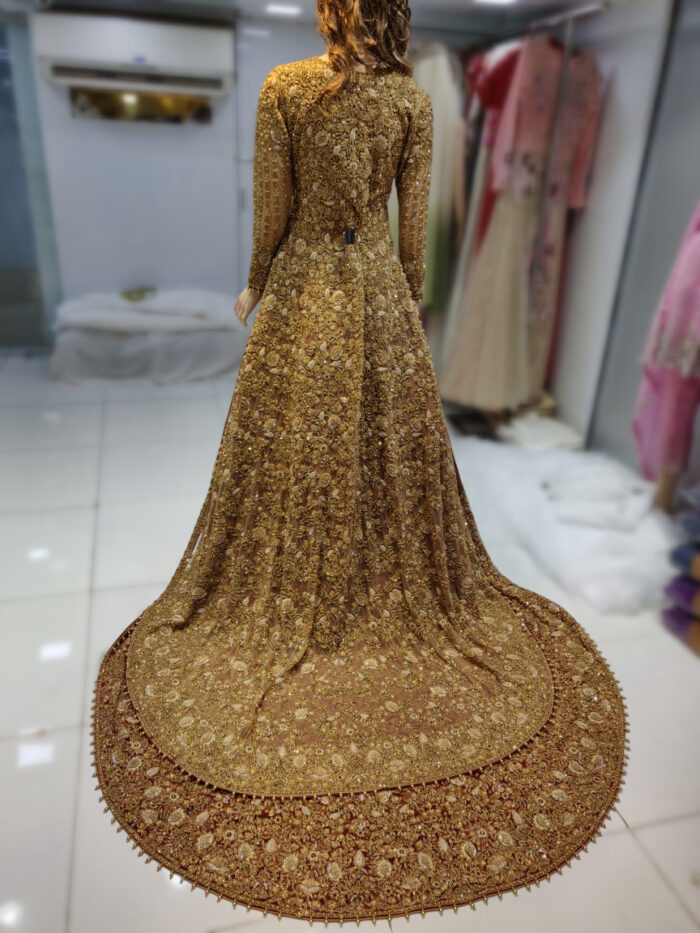 Gold Trail Bridal Gown - Image 5